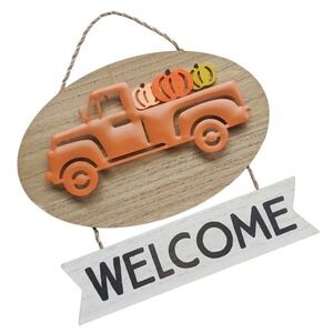 Fall Harvest Welcome Sign Target Spirit NEW